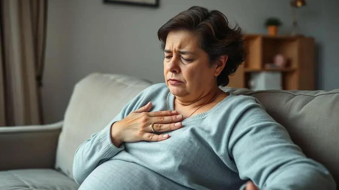 Fadiga e dor no peito: quando procurar um médico?