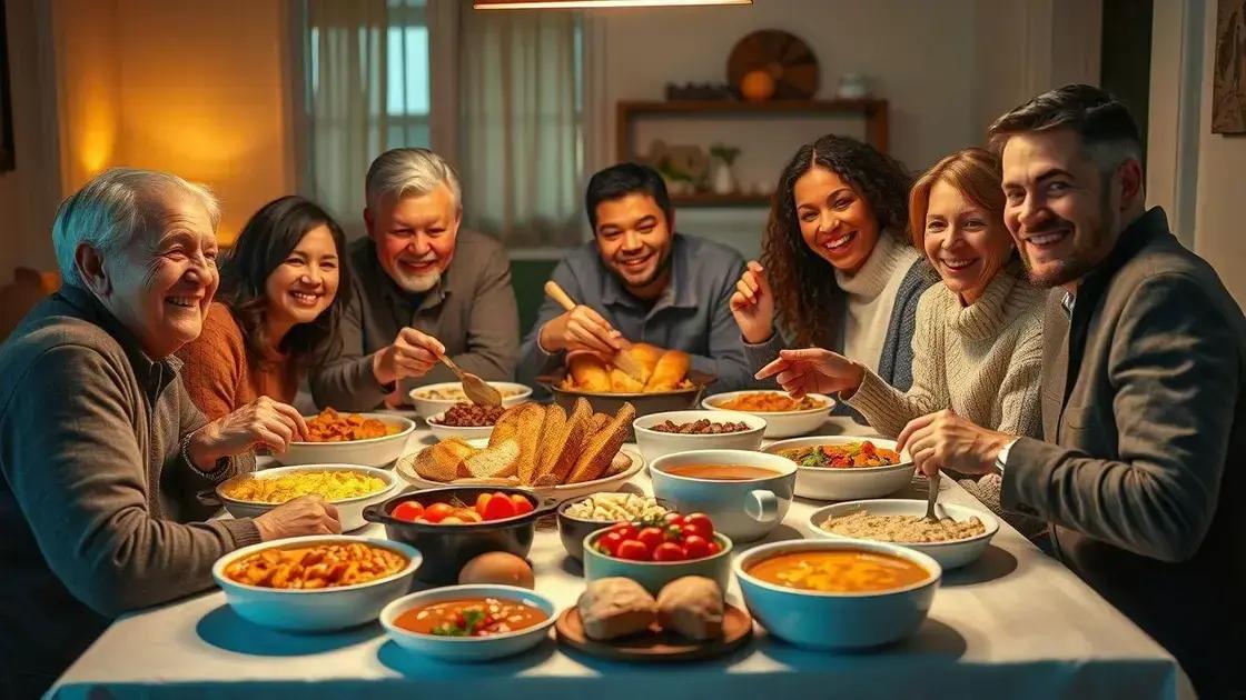 Receitas que contam histórias afetivas