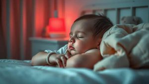 Sono infantil: luz vermelha realmente ajuda? O que dizem os especialistas