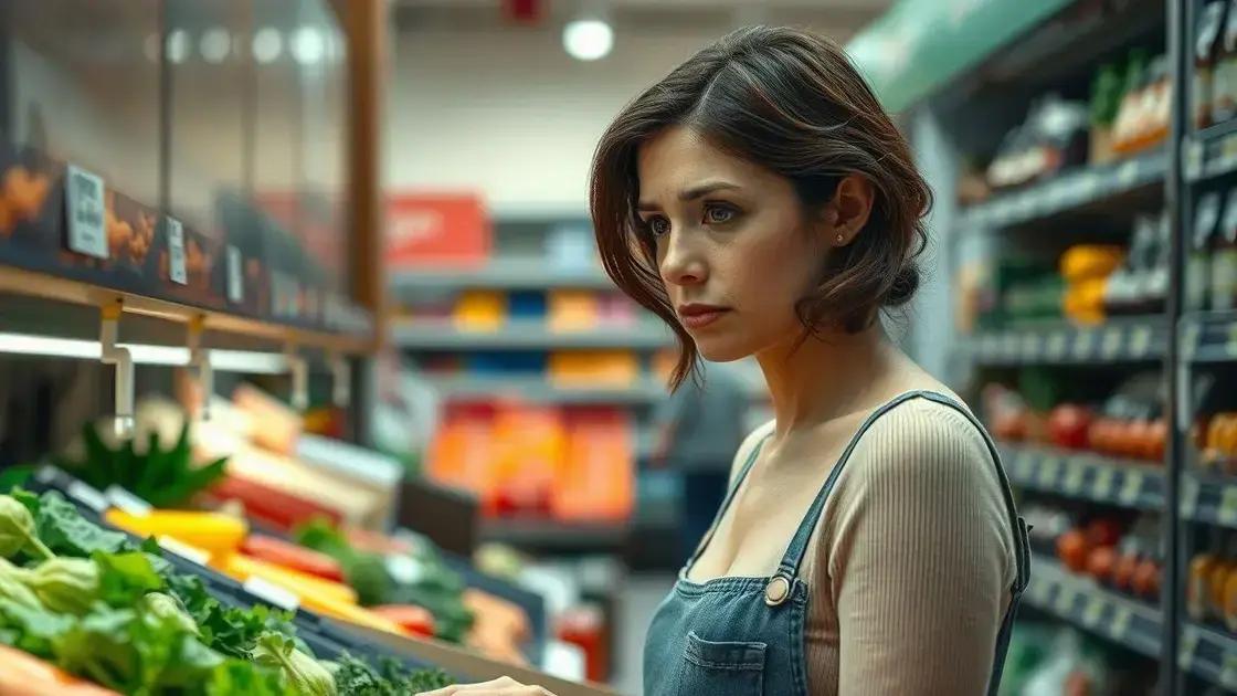 Barreiras na compra de alimentos saudáveis