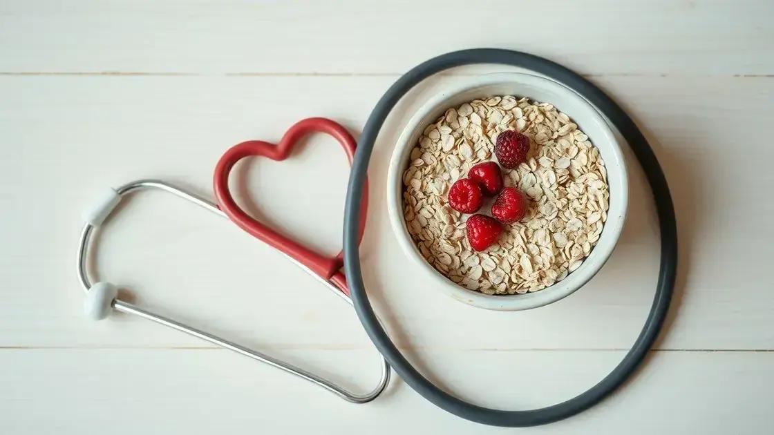 Como a aveia auxilia no controle do colesterol