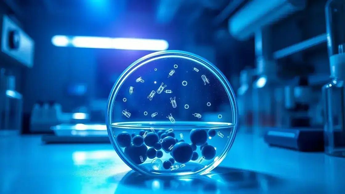 Como funciona a nova técnica: luz e bactérias em ação Como funciona a nova técnica: luz e bactérias em ação