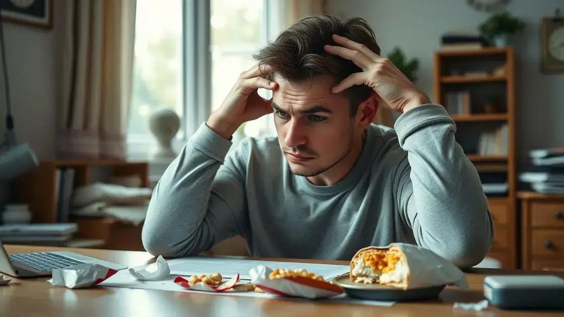 Como o estresse influencia no ganho de peso?