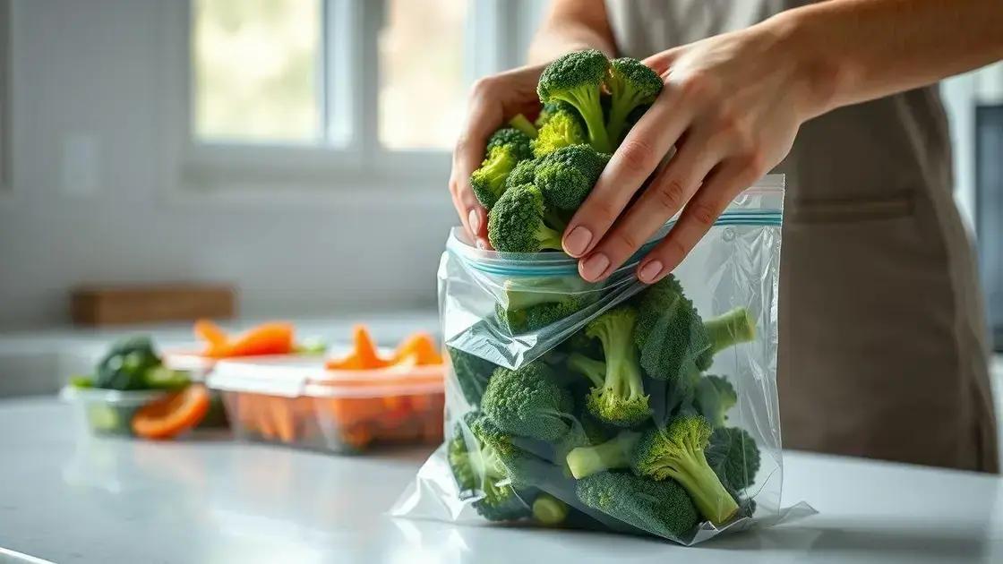 Dicas para congelar alimentos da forma correta