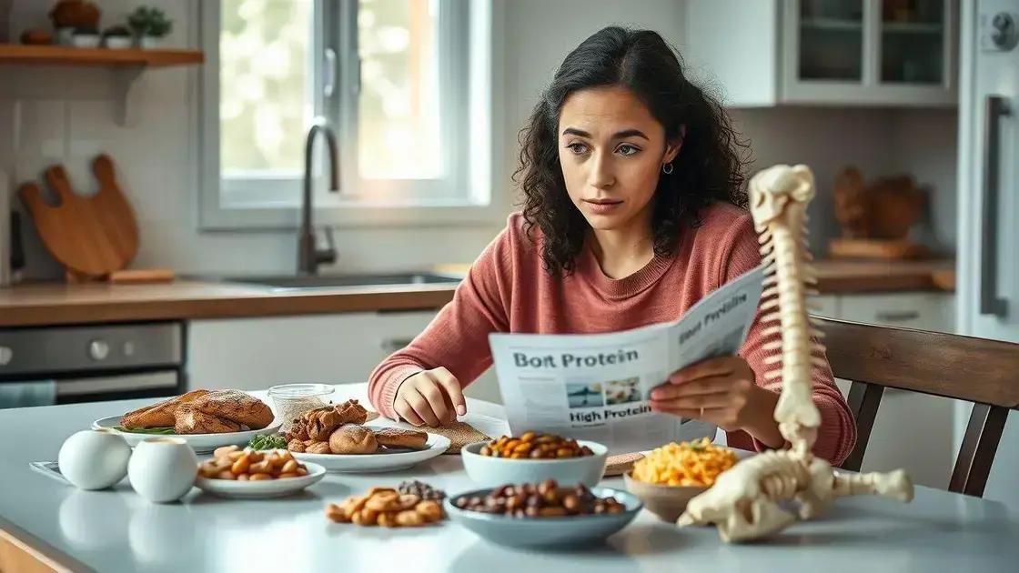 Dieta rica em proteína: estudo revela possíveis riscos para a saúde óssea