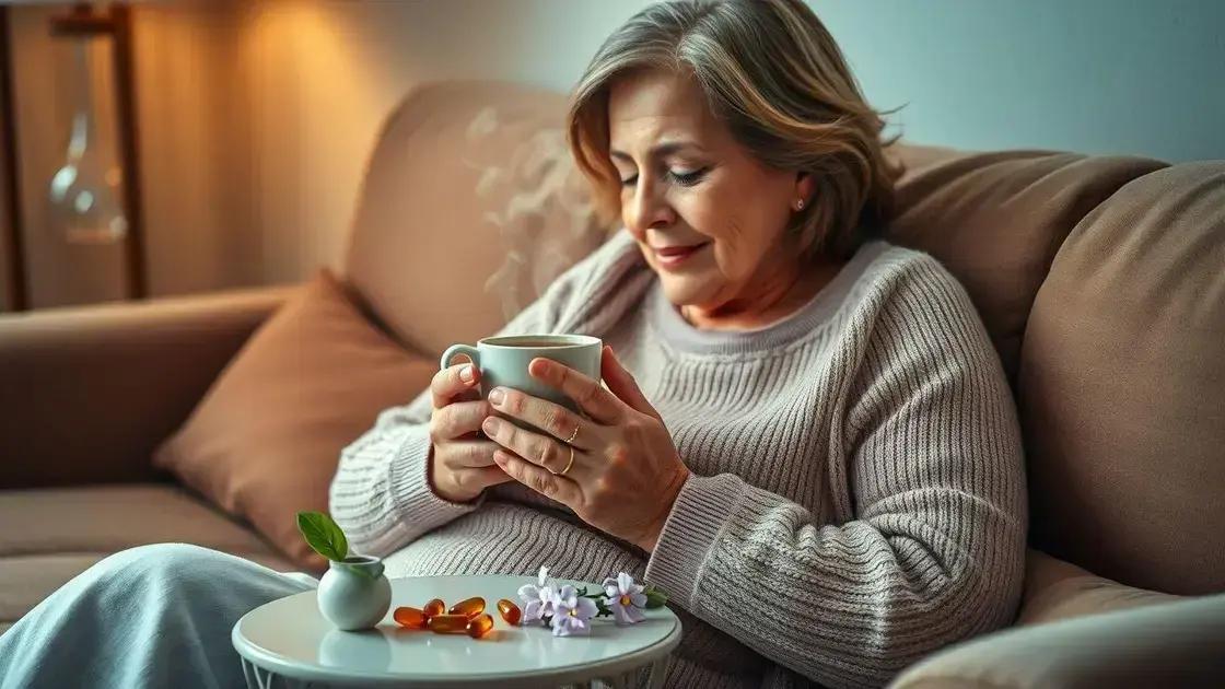 Óleo de prímula na TPM e menopausa