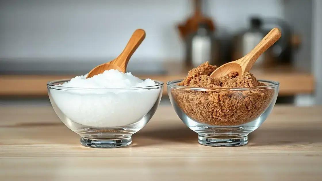 Vale a pena substituir o açúcar tradicional pelo de coco? Custos, sabor e impactos Vale a pena substituir o açúcar tradicional pelo de coco? Custos, sabor e impactos