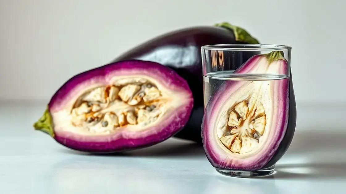 Água de Berinjela: Mitos e Verdades sobre seus Benefícios à Saúde