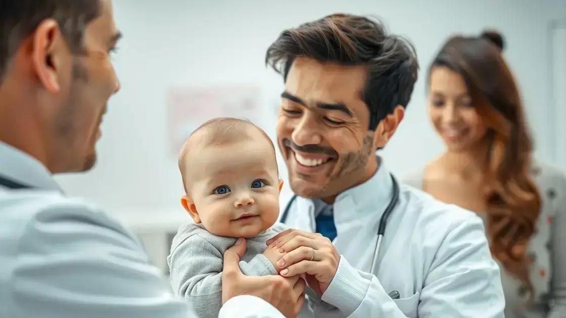 Avaliação com o pediatra