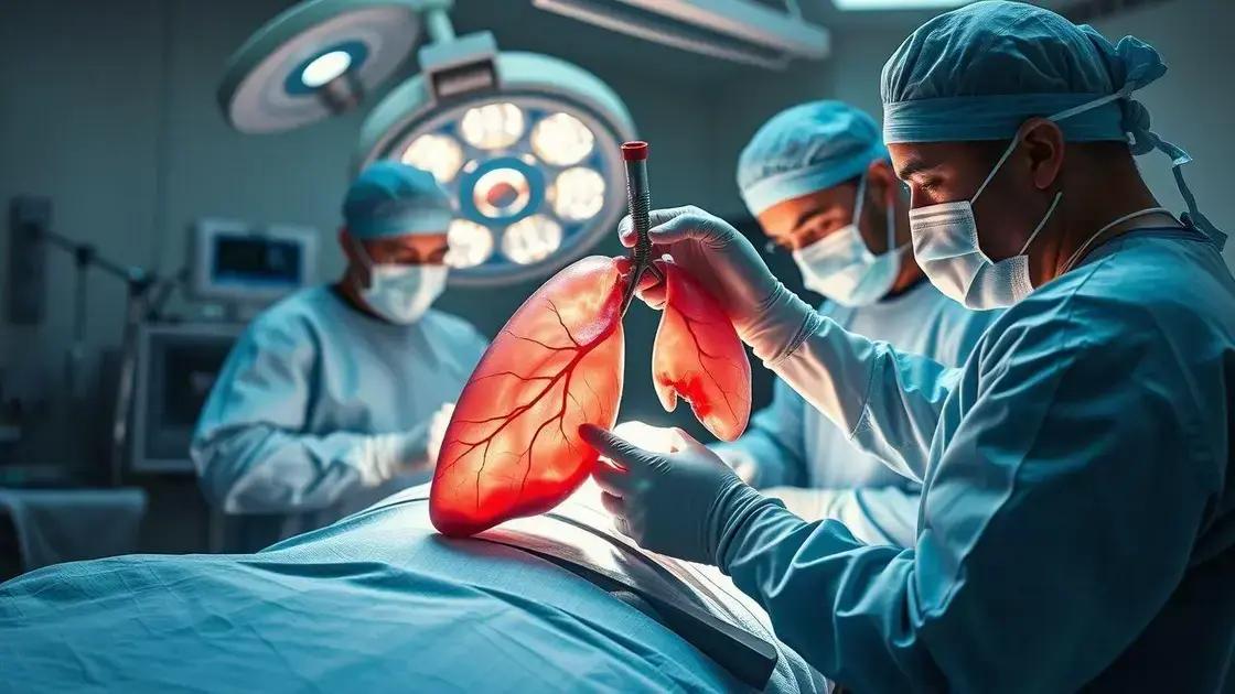 Como foi realizado o transplante?