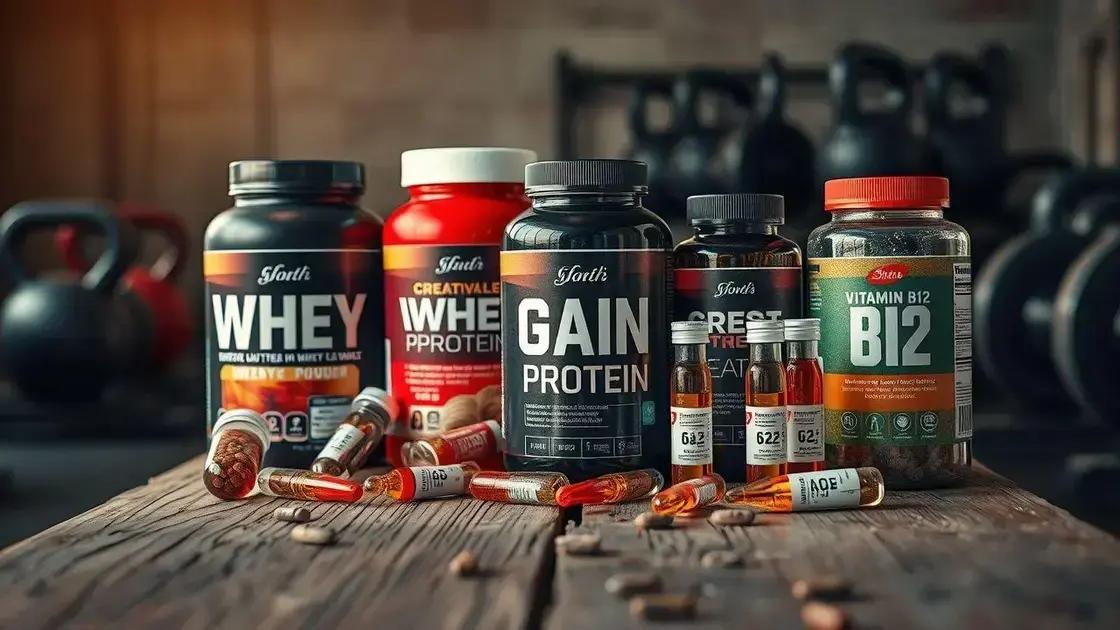 Descubra os Melhores Suplementos para Aumentar o Peso de Forma Saudável