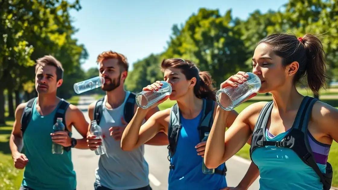 Dicas de Hidratação