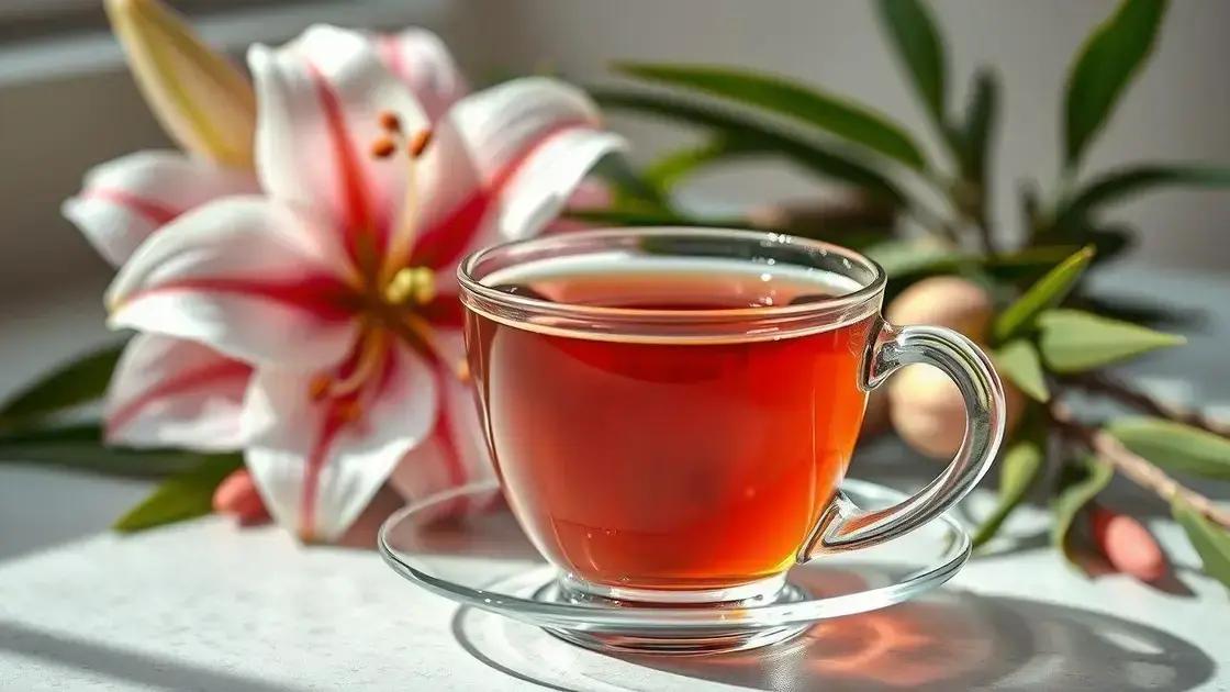 Os riscos e benefícios do chá de lírio: o que você precisa saber 1 Os riscos e benefícios do chá de lírio: o que você precisa saber