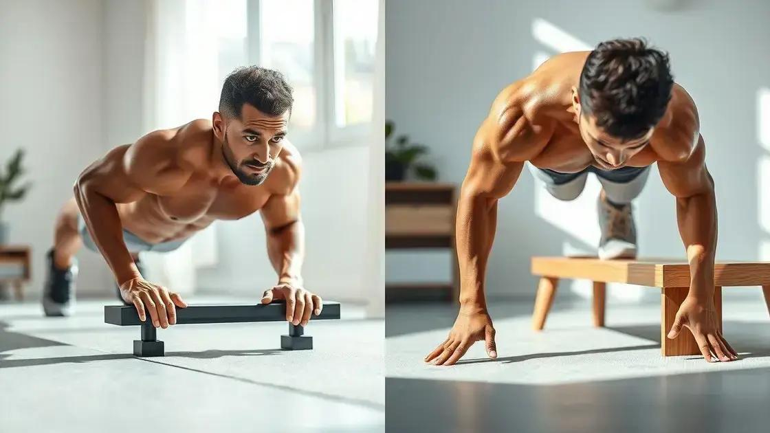 Variantes de flexão: inclinada e declinada