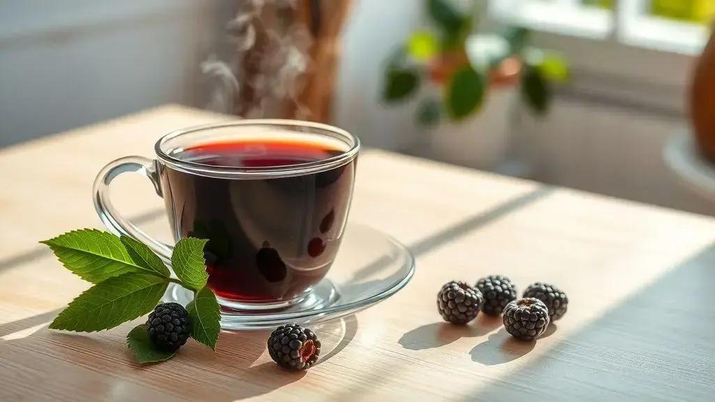 Chá de amoreira negra: propriedade diurética