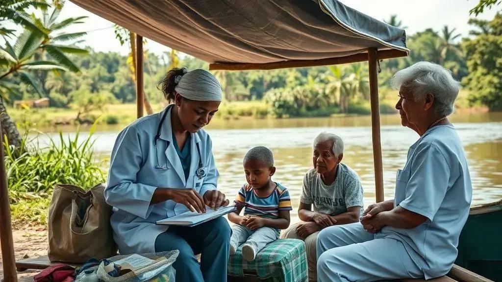 Cuidado Social: Assistência médica em áreas remotas