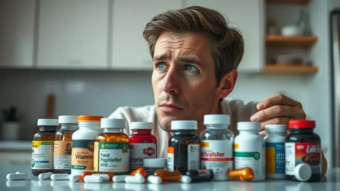 Quando a suplementação de vitaminas se torna prejudicial