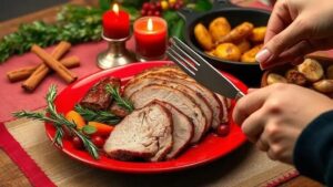 Pernil na ceia de Natal: benefícios, cuidados e impacto na dieta
