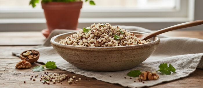 Quínoa (como proteína vegetal)