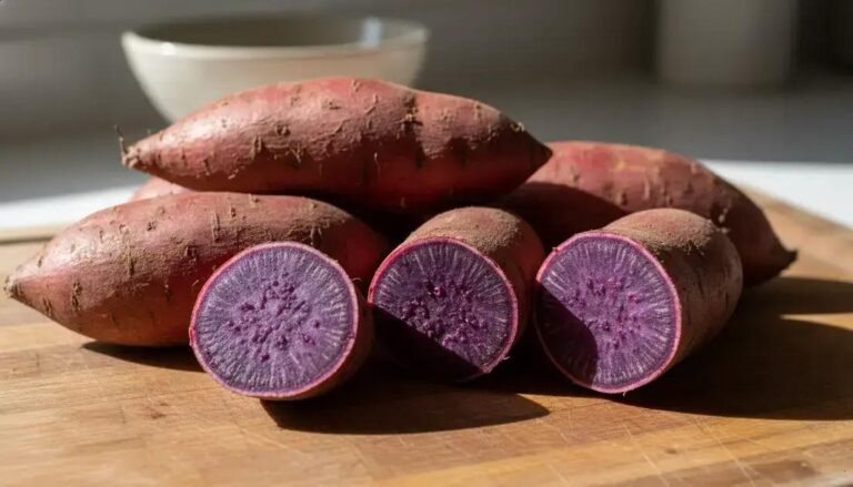 Batata-doce roxa: benefícios para intestino, coração e controle de peso