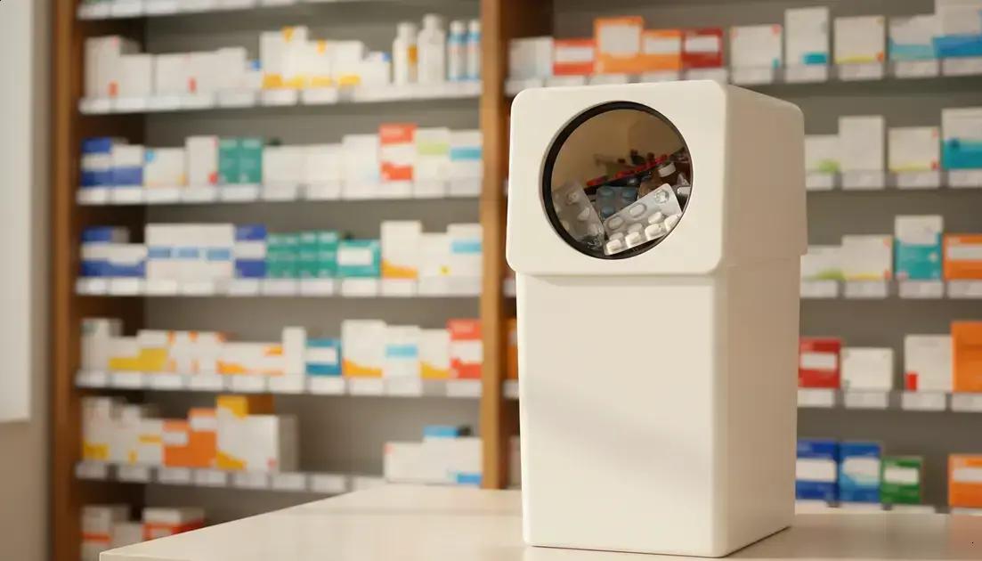 Descarte adequado de medicamentos: impacto na saúde e meio ambiente