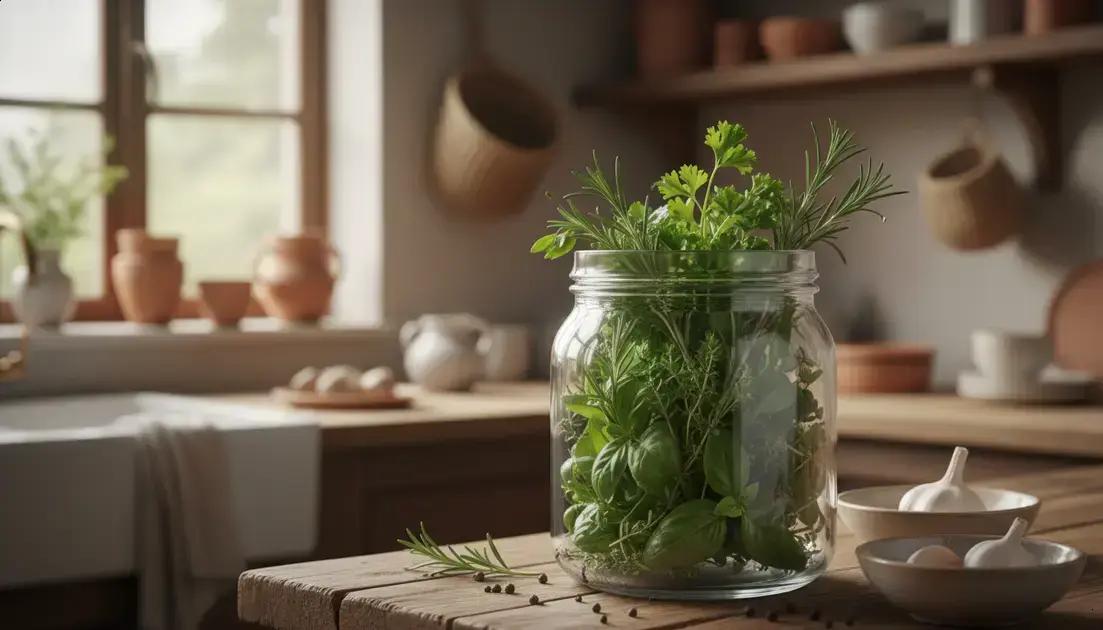 Dicas práticas para armazenar ervas de chá e evitar mofo