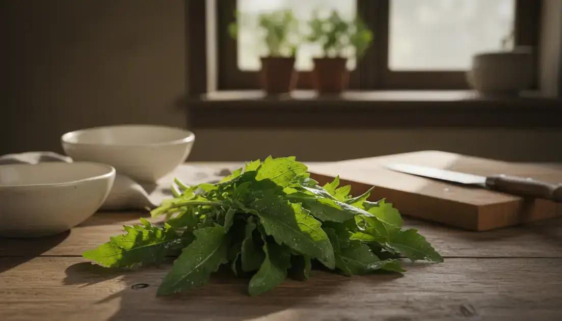 Os benefícios do almeirão: como inserir na sua dieta