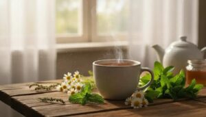 Como aliviar gases intestinais com chás naturais