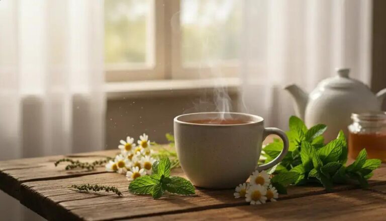 Como aliviar gases intestinais com chás naturais