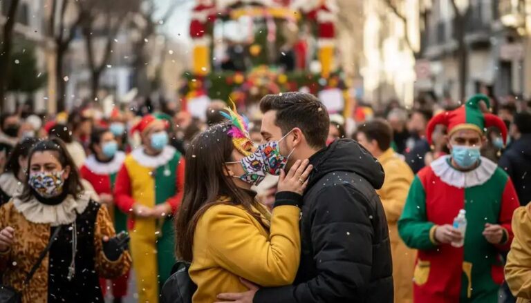 Cuidados com a saúde ao beijar durante o Carnaval