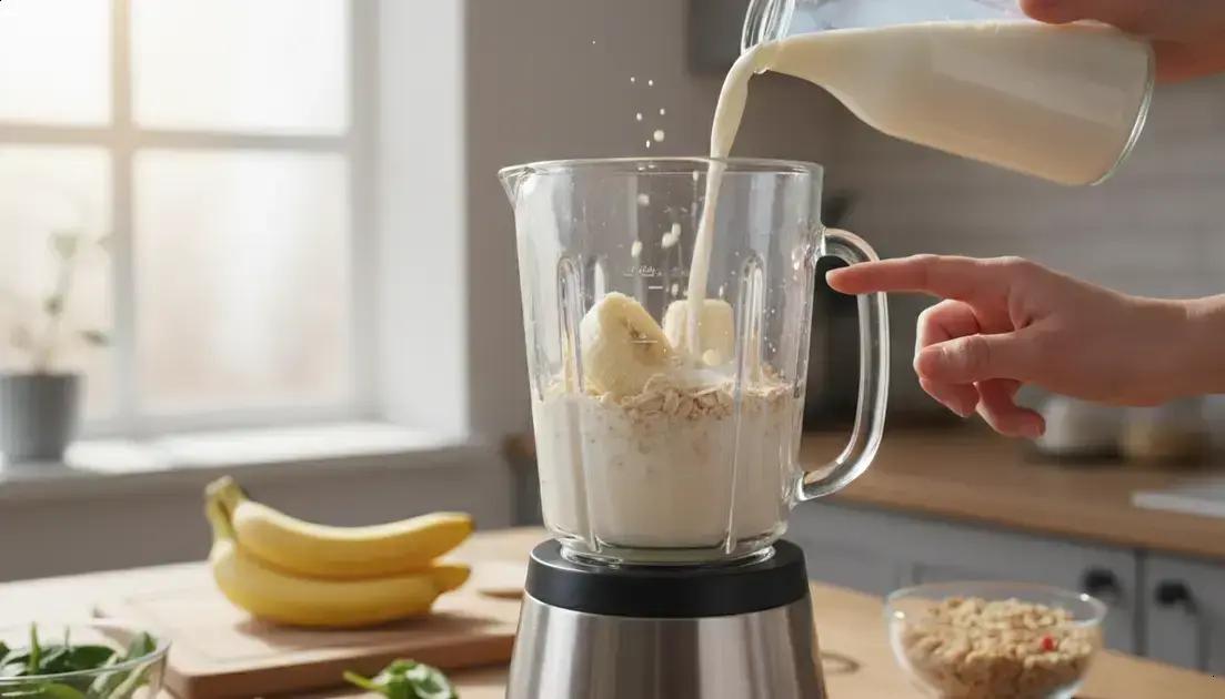 Descubra os Benefícios e Calorias da Vitamina de Banana