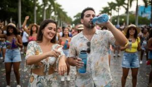 Dicas essenciais para se manter hidratado durante o Carnaval 2026