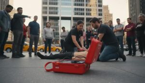 A importância da desfibrilação precoce em paradas cardiorrespiratórias