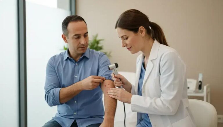 Como identificar e tratar manchas vermelhas na pele: guia completo