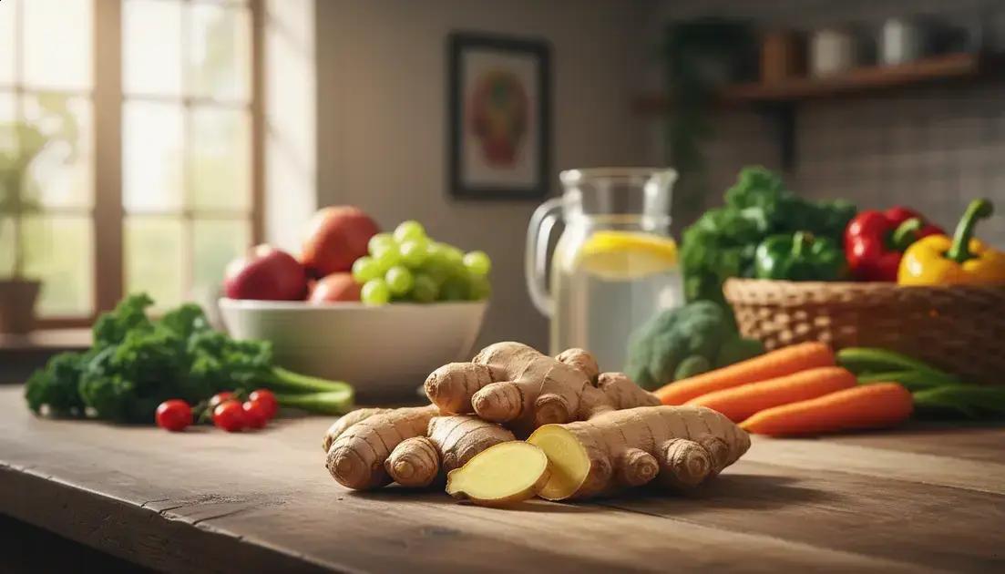 Como o gengibre pode ajudar a controlar a glicose no sangue