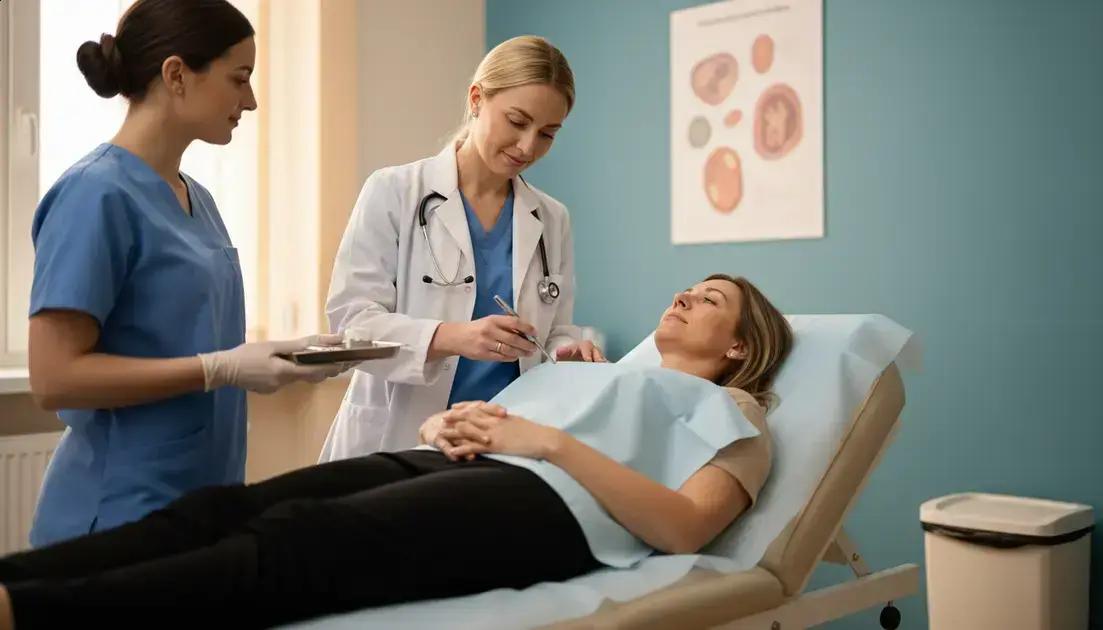 Como um sangramento anormal levou a um diagnóstico de câncer uterino