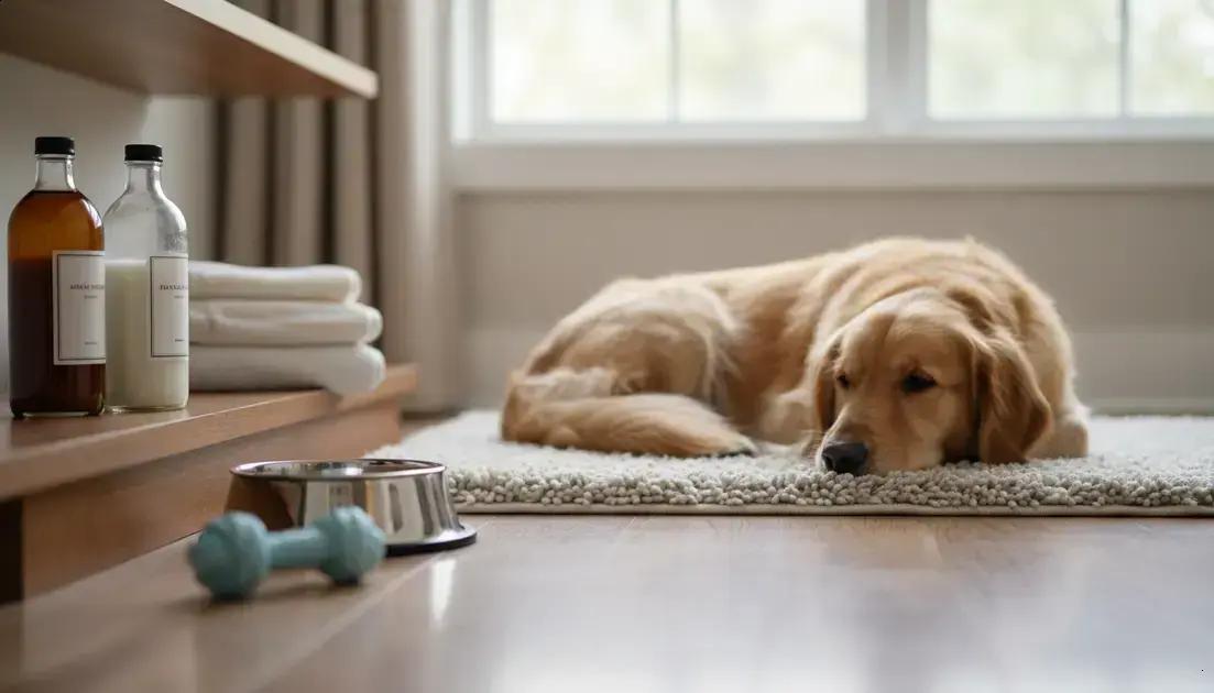 Produtos de limpeza que garantem a segurança do seu cachorro