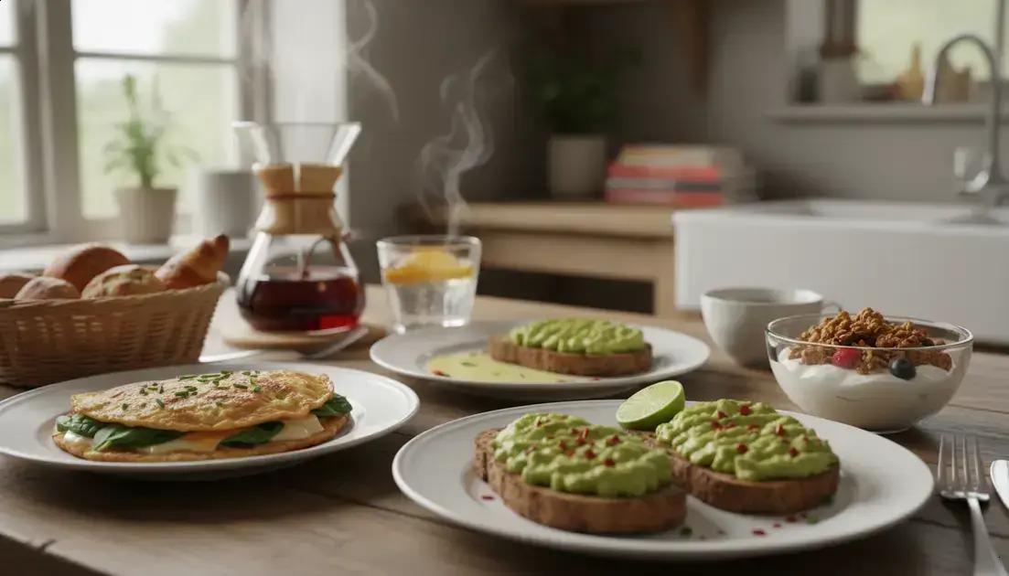 10 Receitas Deliciosas para um Café da Manhã Low Carb