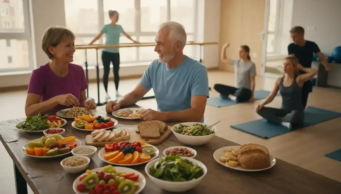 A importância da alimentação na recuperação após um AVC