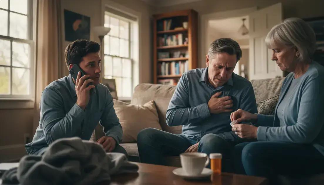 Como agir diante da dor no peito: primeiros socorros essenciais