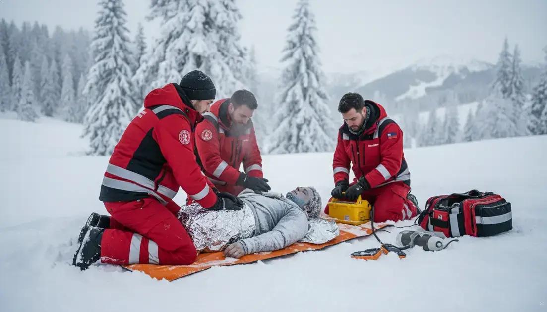 Homem é reanimado após 5 horas em hipotermia extrema na Rússia